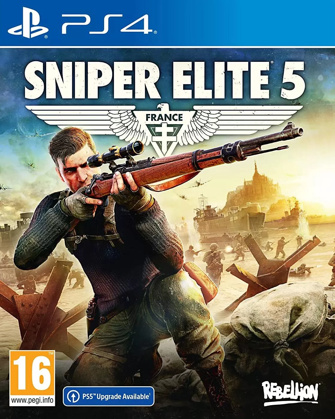 Видеоигра Sniper Elite 5 (V) Русская версия (PS4/PS5) USED Б/У