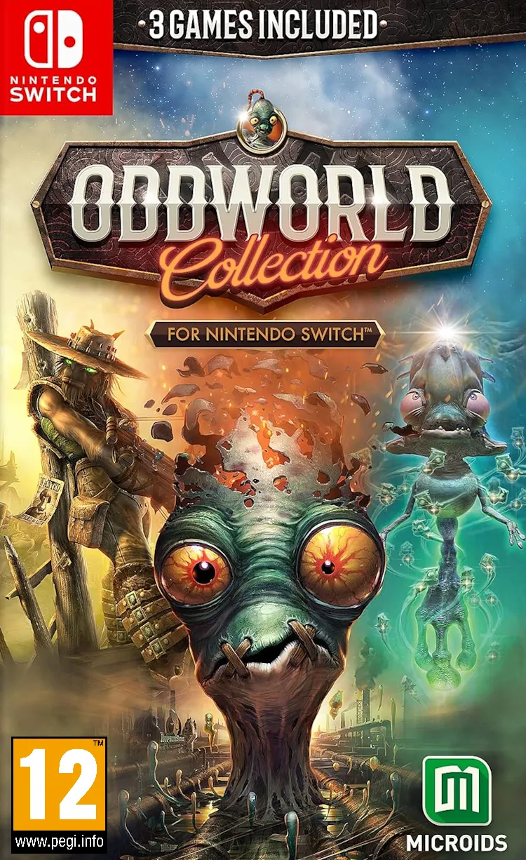 Игра Oddworld Коллекция (Collection) Русская Версия (Switch)