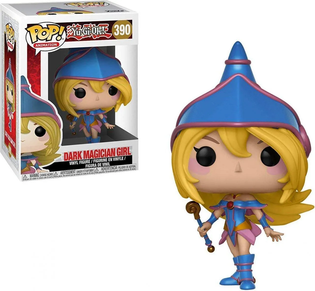 Фигурка Funko POP! Vinyl: Темная волшебница (Dark Magician Girl) Югио!  (Yu:Gi:Oh! S1) (27452) 9,5 см