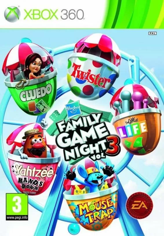  Hasbro Family Game Night - Xbox 360 : Video Games