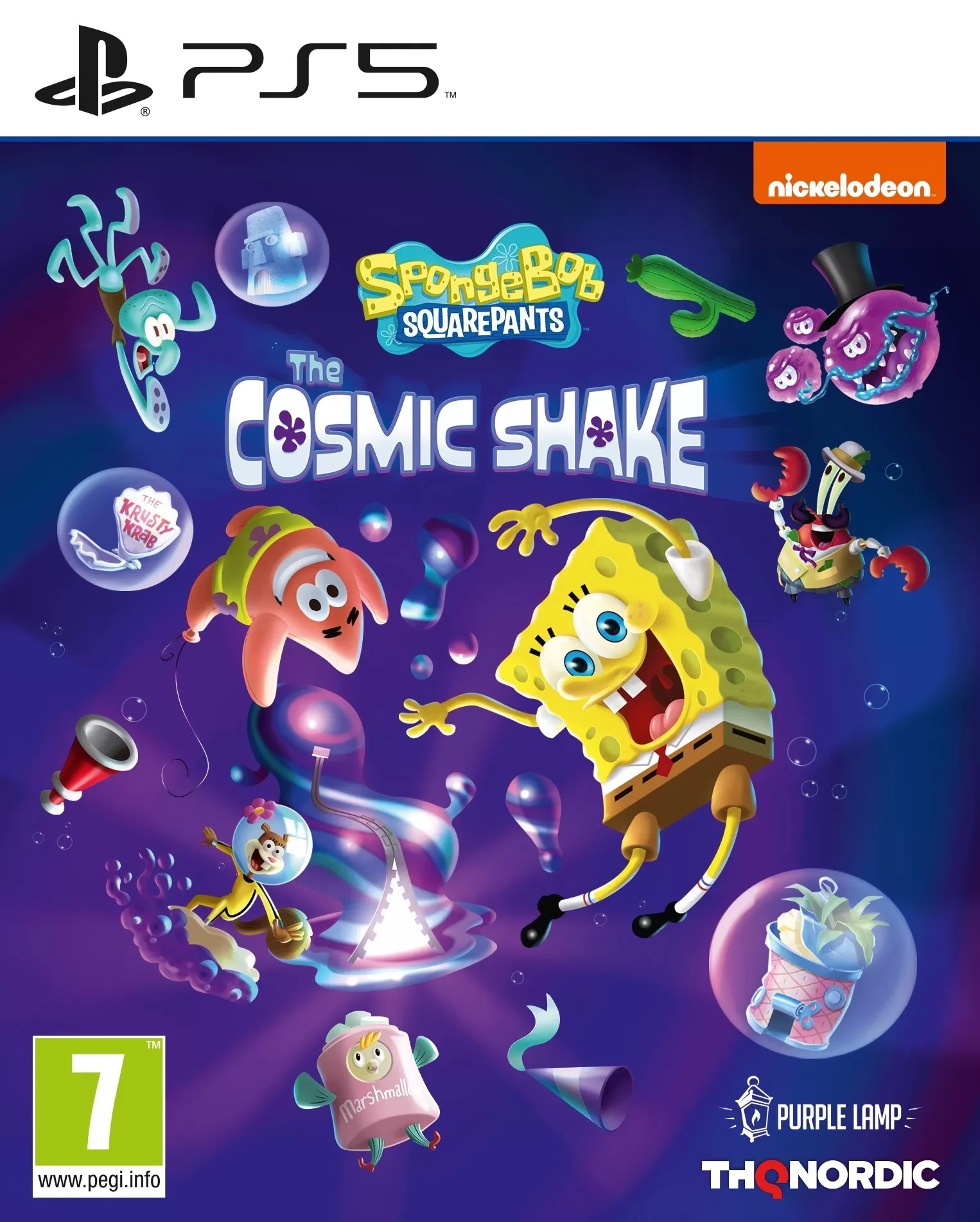 SpongeBob SquarePants: The Cosmic Shake (Губка Боб Квадратные Штаны:  Космический коктейль) Русская версия (PS5) купить в Москве по цене 4 400 р  в каталоге интернет магазина «NextGame» - характеристики, сравнение,  описание, скидки, доставка