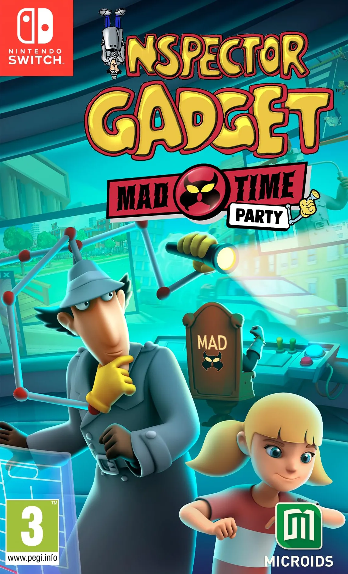 Купить игру Inspector Gadget: Mad Time Party Русская Версия (Switch) для  Nintendo Switch в Москве - NextGame