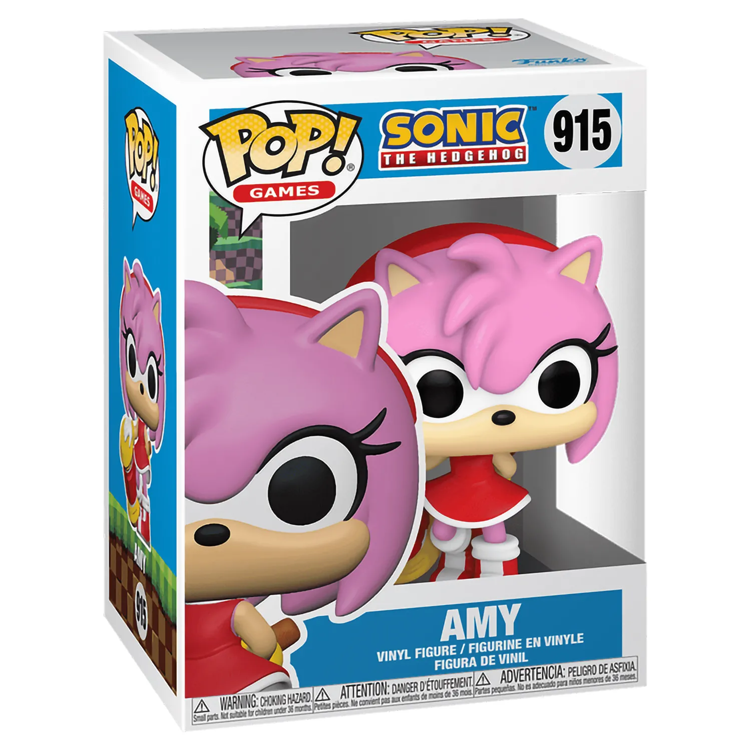 Фигурка Funko POP! Games: Эми Роуз (Amy Rose) Ежик Соник (Sonic the  Hedgehog) ((915) 70582) 9,5 см купить в Москве по цене 15 000.00 р в  каталоге интернет магазина «NextGame» - характеристики, сравнение,  описание, скидки, доставка