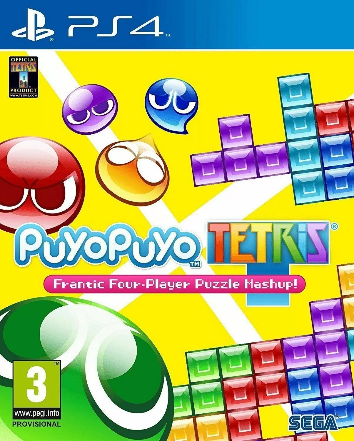 Игра Puyo Puyo Tetris Frantic Four Player Mashup (PS4) купить в Москве по  цене 2 900 р в каталоге интернет магазина «NextGame» - характеристики,  сравнение, описание, скидки, доставка