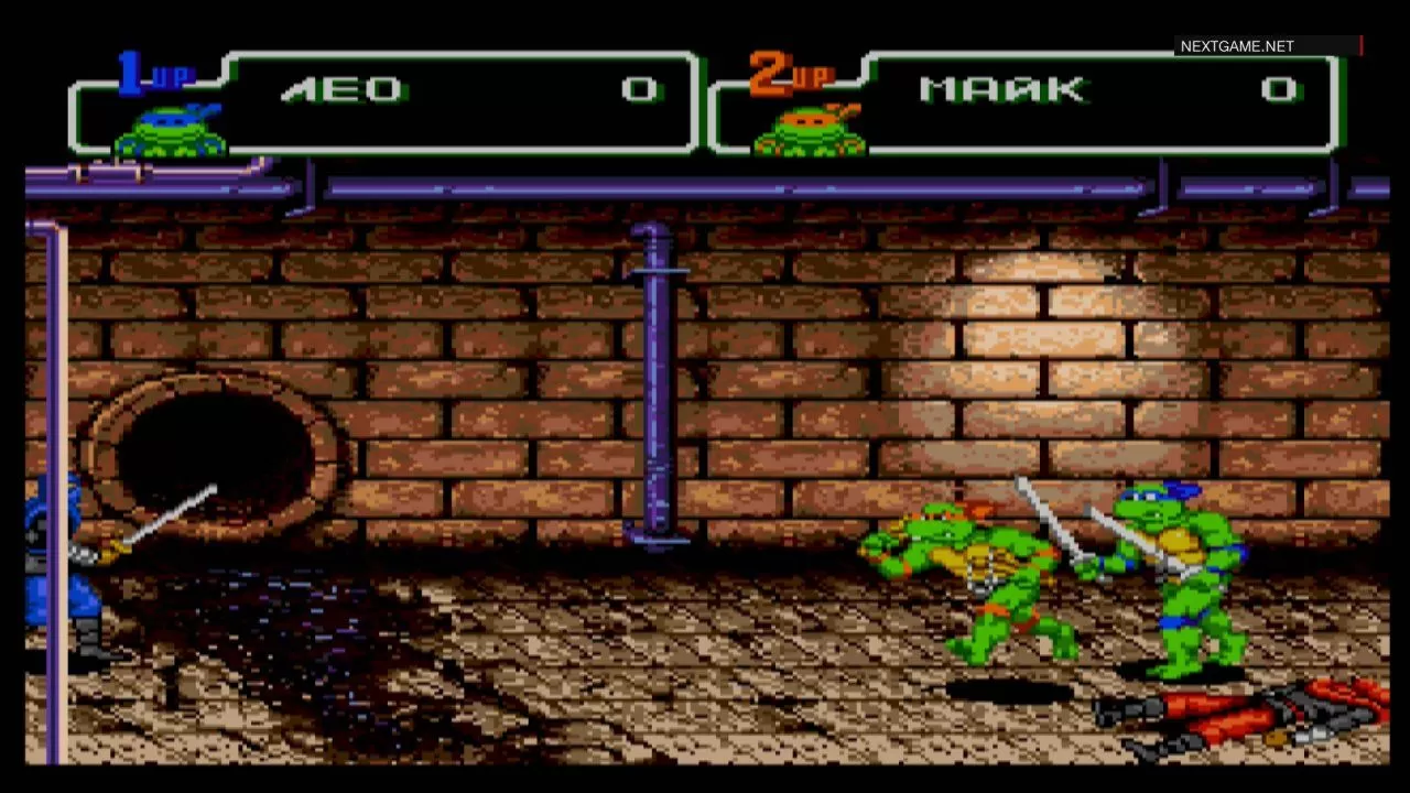 Купить картридж TMNT Teenage Mutant Ninja Turtles Return (Черепашки Ниндзя):  The Hyperstone Heist Русская Версия (16 bit) для Сеги