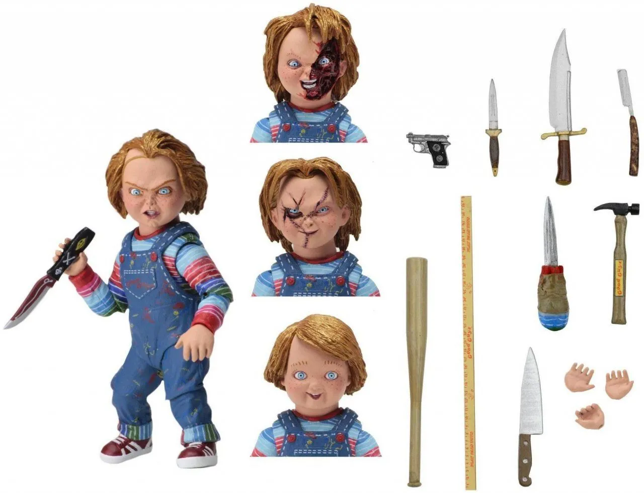 Фигурка NECA: Чаки (Chucky) Ультимейт Чаки (Ultimate Chucky) (42112) 10 см