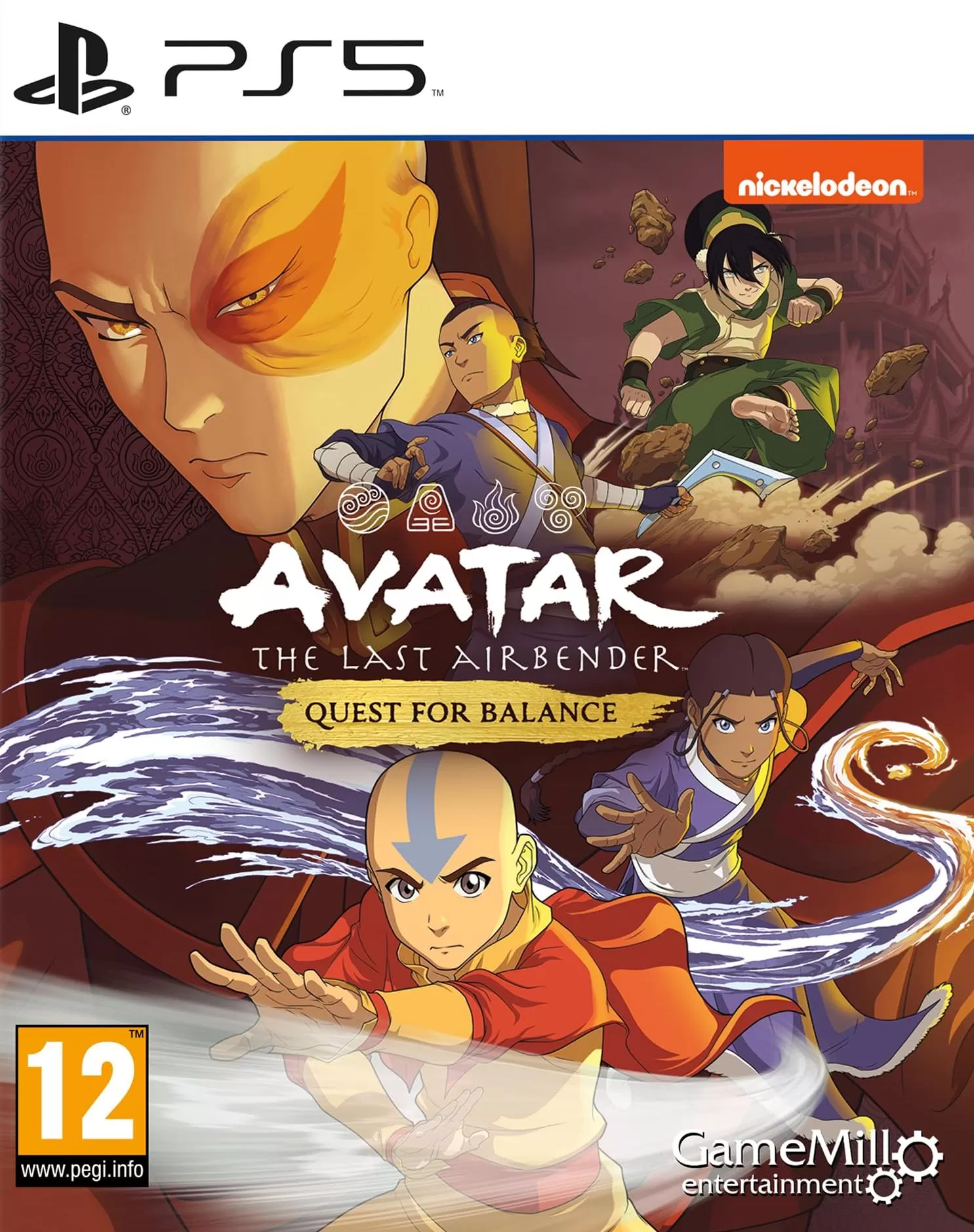 Avatar The Last Airbender Quest for Balance PS5-Spiel