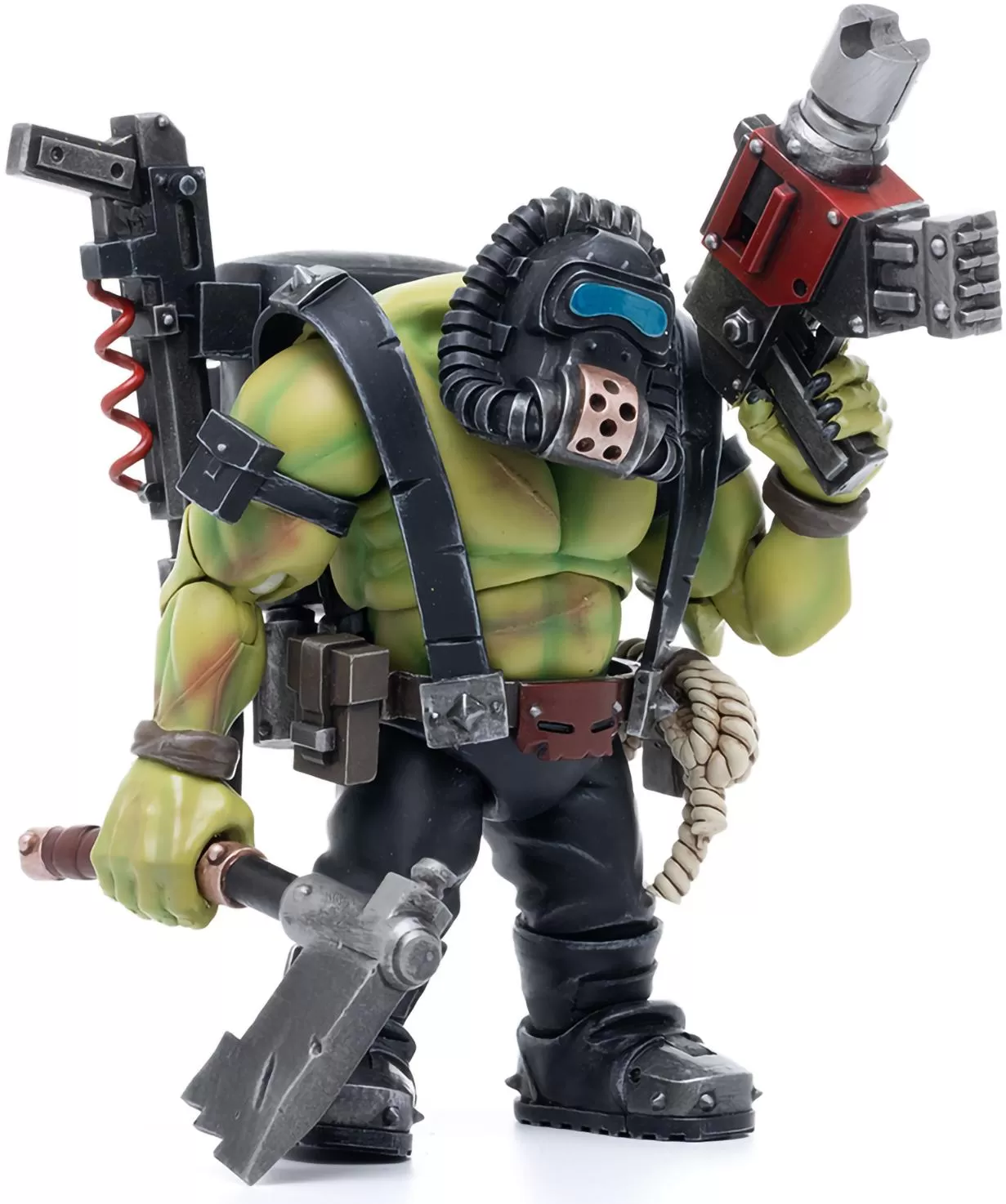 Фигурка JoyToy: Орк Коммандос Дакка Бой Снарит 1:18 (Ork Kommandos Dakka  Boy Snarit 1:18) Вархаммер 40K Орки (Warhammer 40K Orks) (JT2955) 12 см