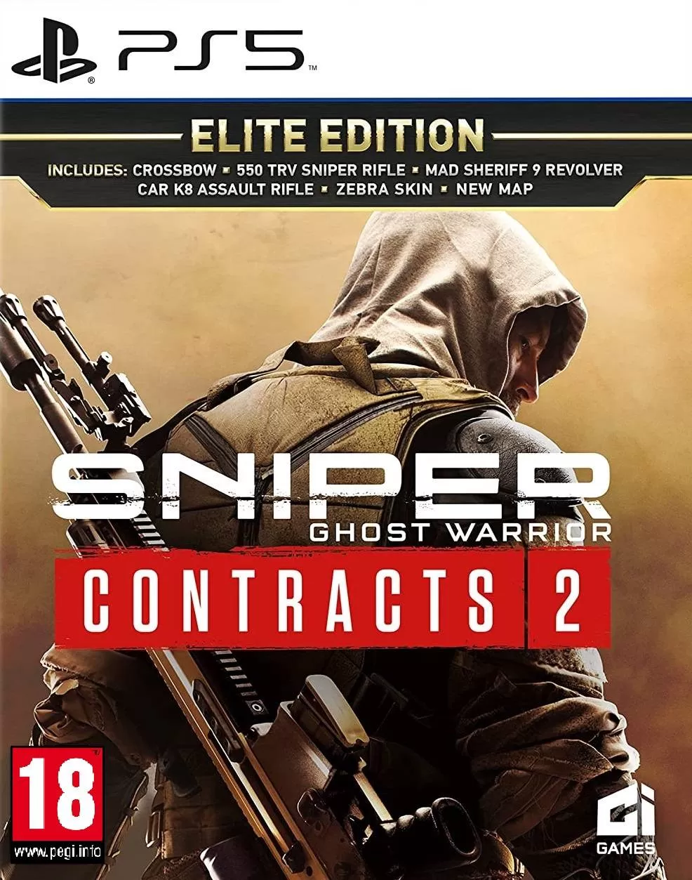 Игра Sniper: Ghost Warrior Contracts 2 - Elite Edition (PS5, русская версия), 0+