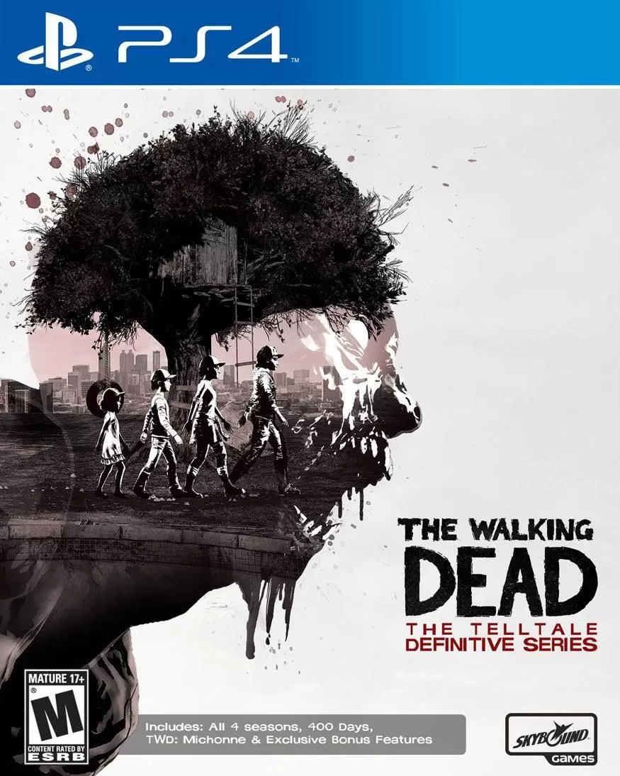 Видеоигра The Walking Dead (Ходячие мертвецы): The Telltale Definitive  Series Русская Версия (PS4)