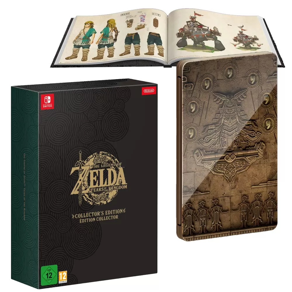 Купить игру The Legend of Zelda: Tears of the Kingdom Коллекционное издание  (Collectors Edition) Русская Версия (Switch) для Nintendo Switch в Москве -  NextGame