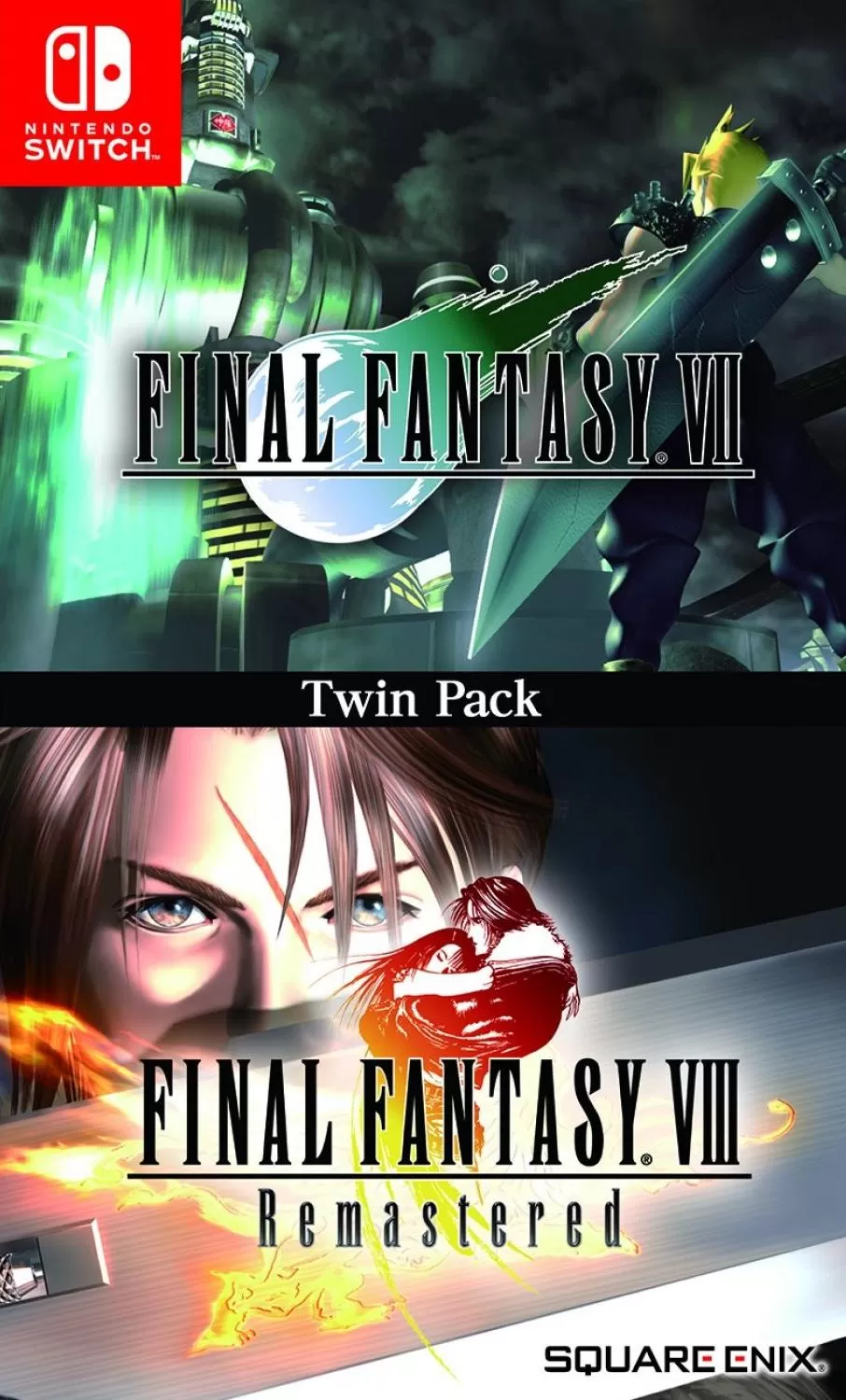 Игра Final Fantasy 7 (VII) + Final Fantasy 8 (VIII) Remastered (Switch)