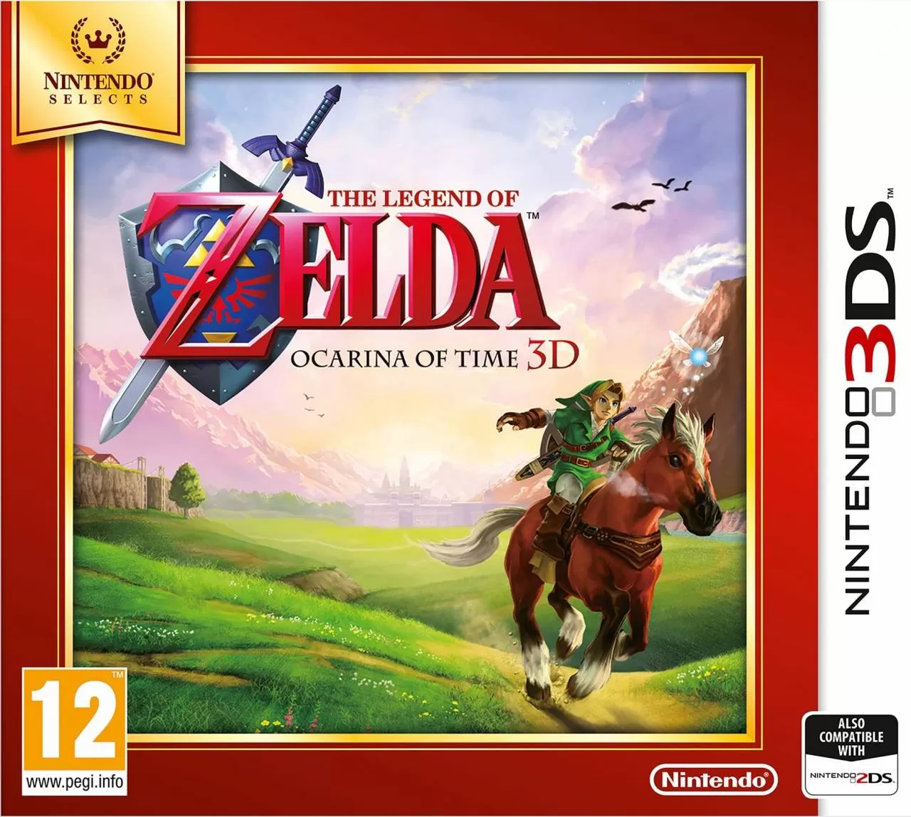 Игра 3DS Nintendo The Legend of Zelda: Ocarina of Time 3D