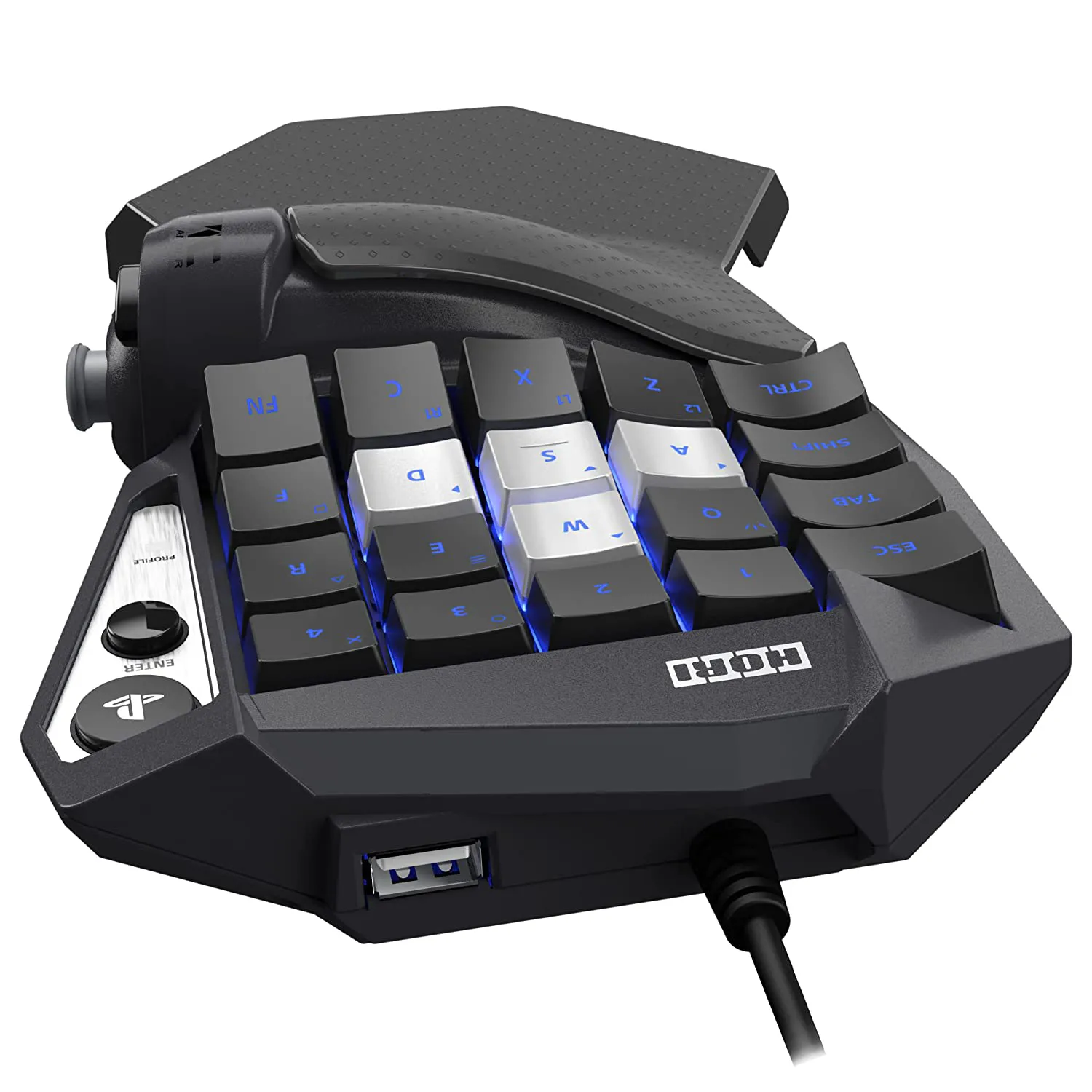 Кейпад T.A.C. Mechanical Keypad Hori (SPF-030U) (PS4/PS5/PC) на PS4 -  купить в Москве по низкой цене