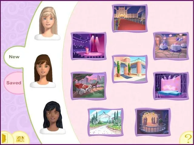 Barbie beauty salon game sale