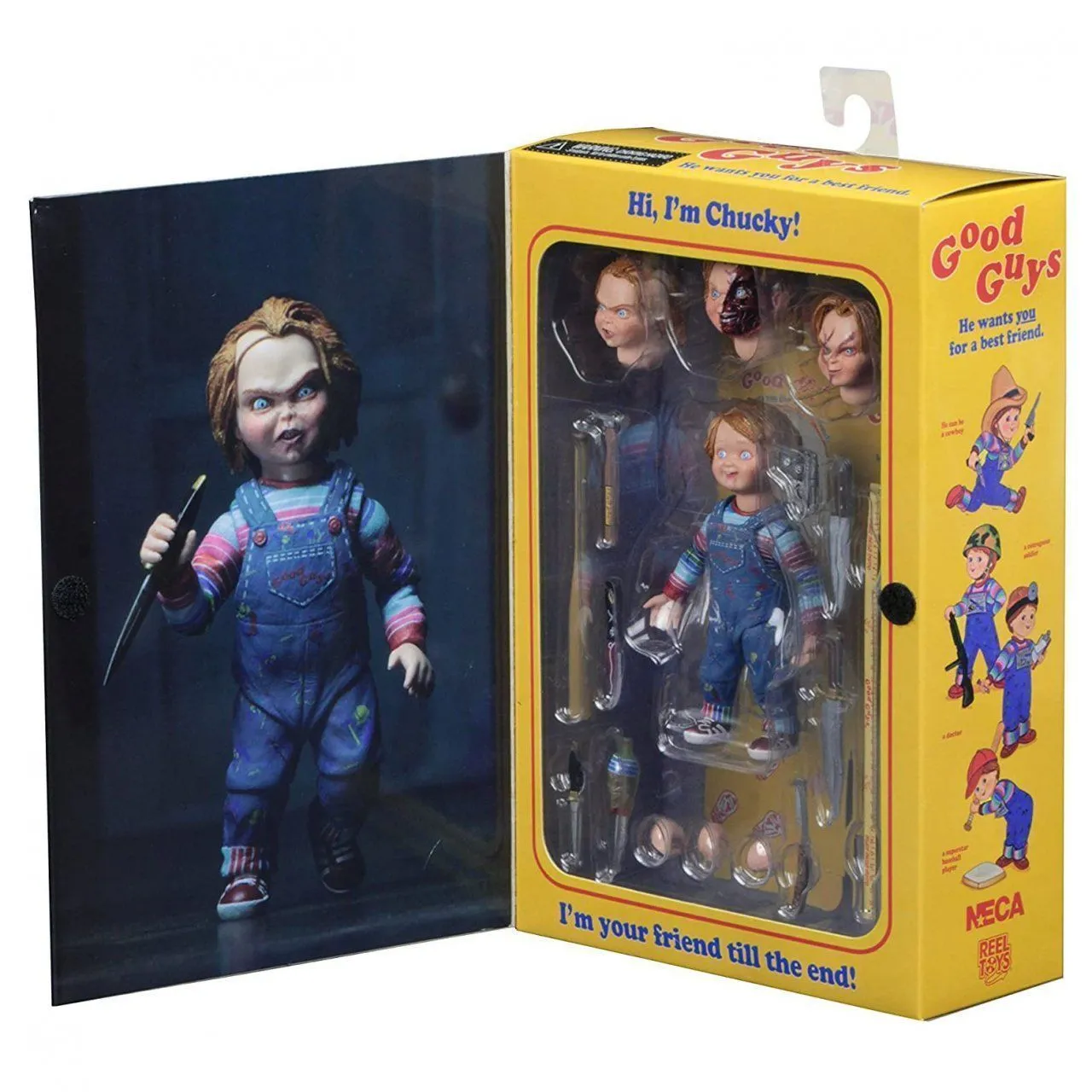 Фигурка NECA: Чаки (Chucky) Ультимейт Чаки (Ultimate Chucky) (42112) 10 см  купить в Москве по цене 2 950 р в каталоге интернет магазина «NextGame» -  характеристики, сравнение, описание, скидки, доставка