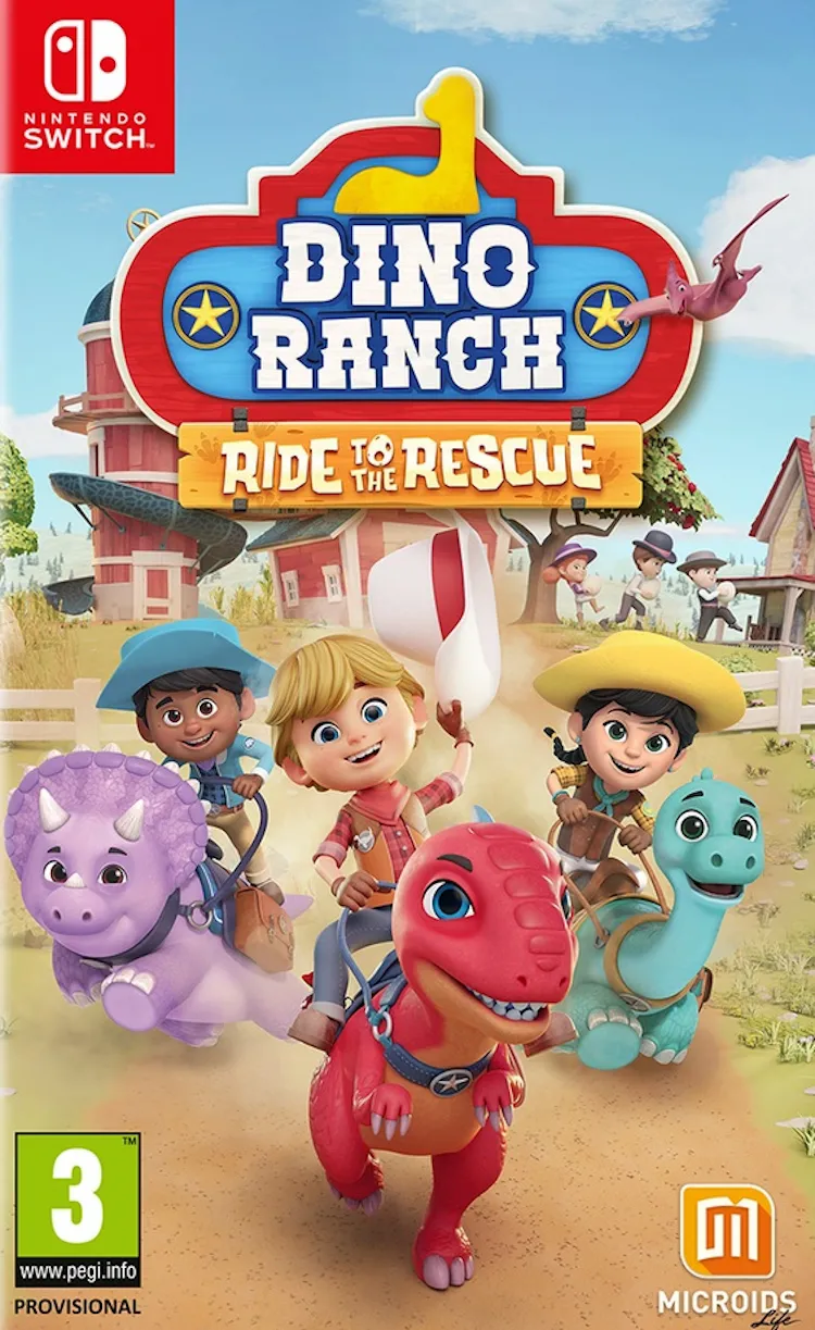 Игра Dino Ranch: Ride to the Rescue Русская Версия (Switch)