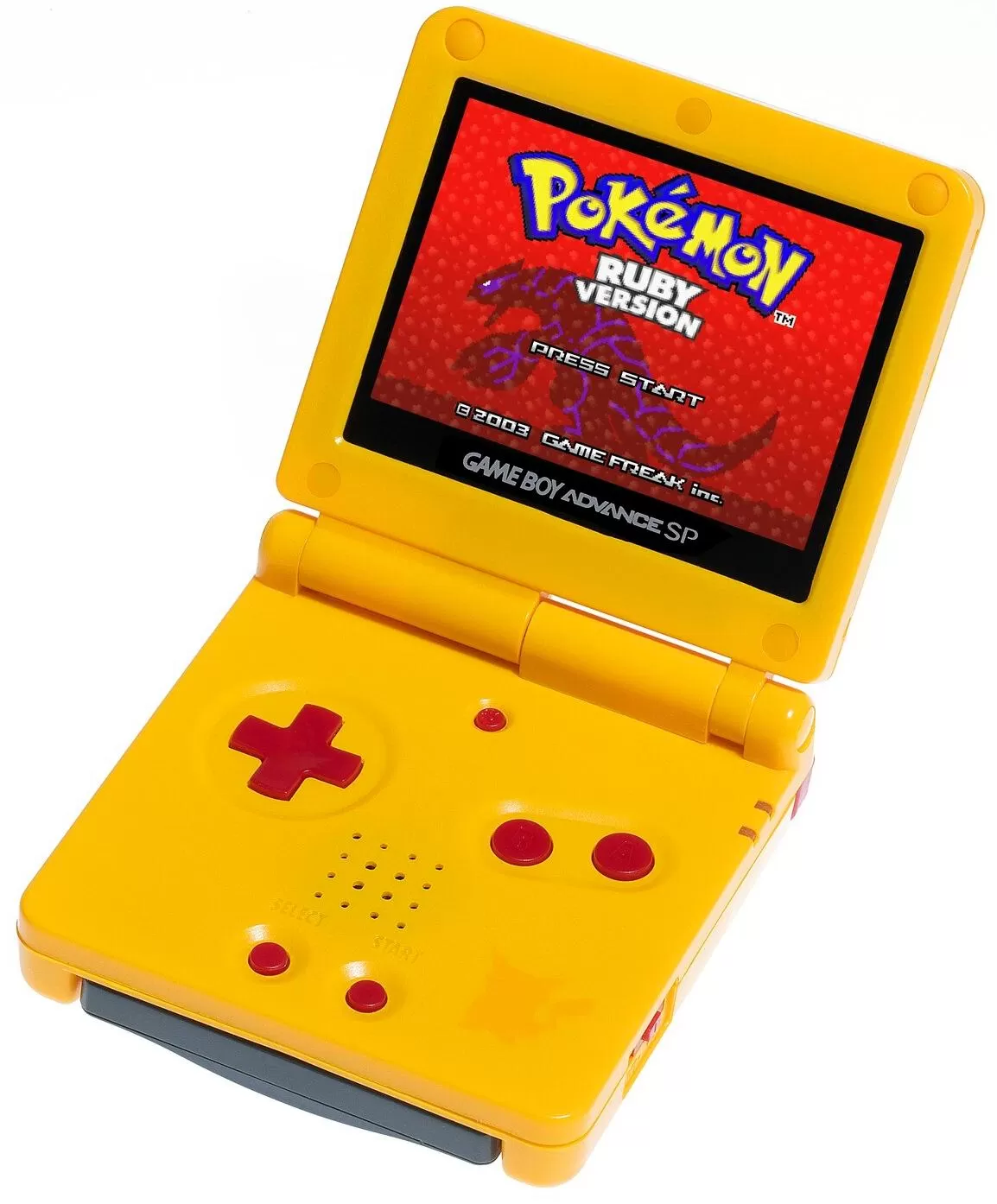 Портативная игровая приставка Nintendo Game Boy Advance SP Pikachu (Желтый)  Оригинал купить в Москве по цене 11 840 р в каталоге интернет магазина  «NextGame» - характеристики, сравнение, описание, скидки, доставка