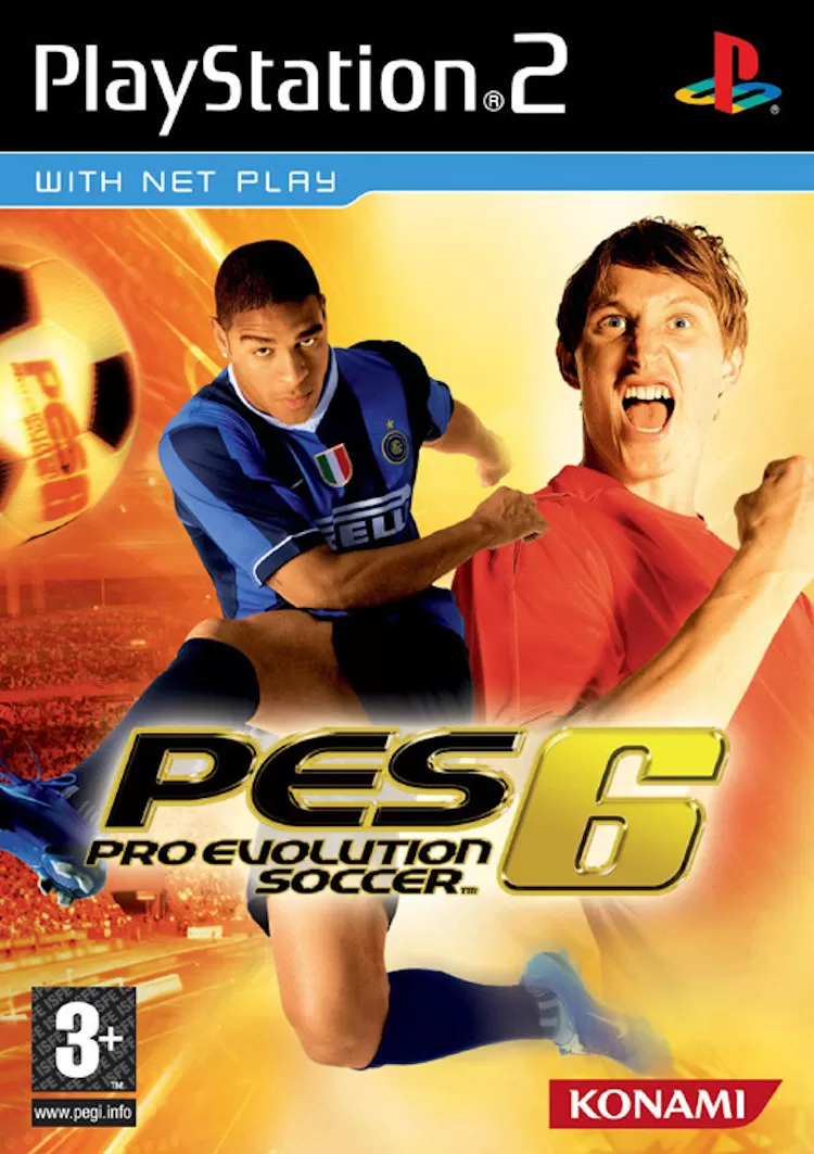 Видеоигра Pro Evolution Soccer 2006 (PES 6) (PS2)