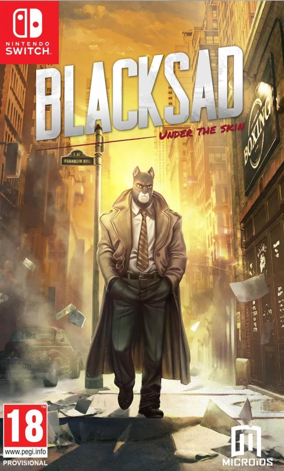 Купить игру Blacksad: Under The Skin Limited Edition Русская версия  (Switch) для Nintendo Switch в Москве - NextGame