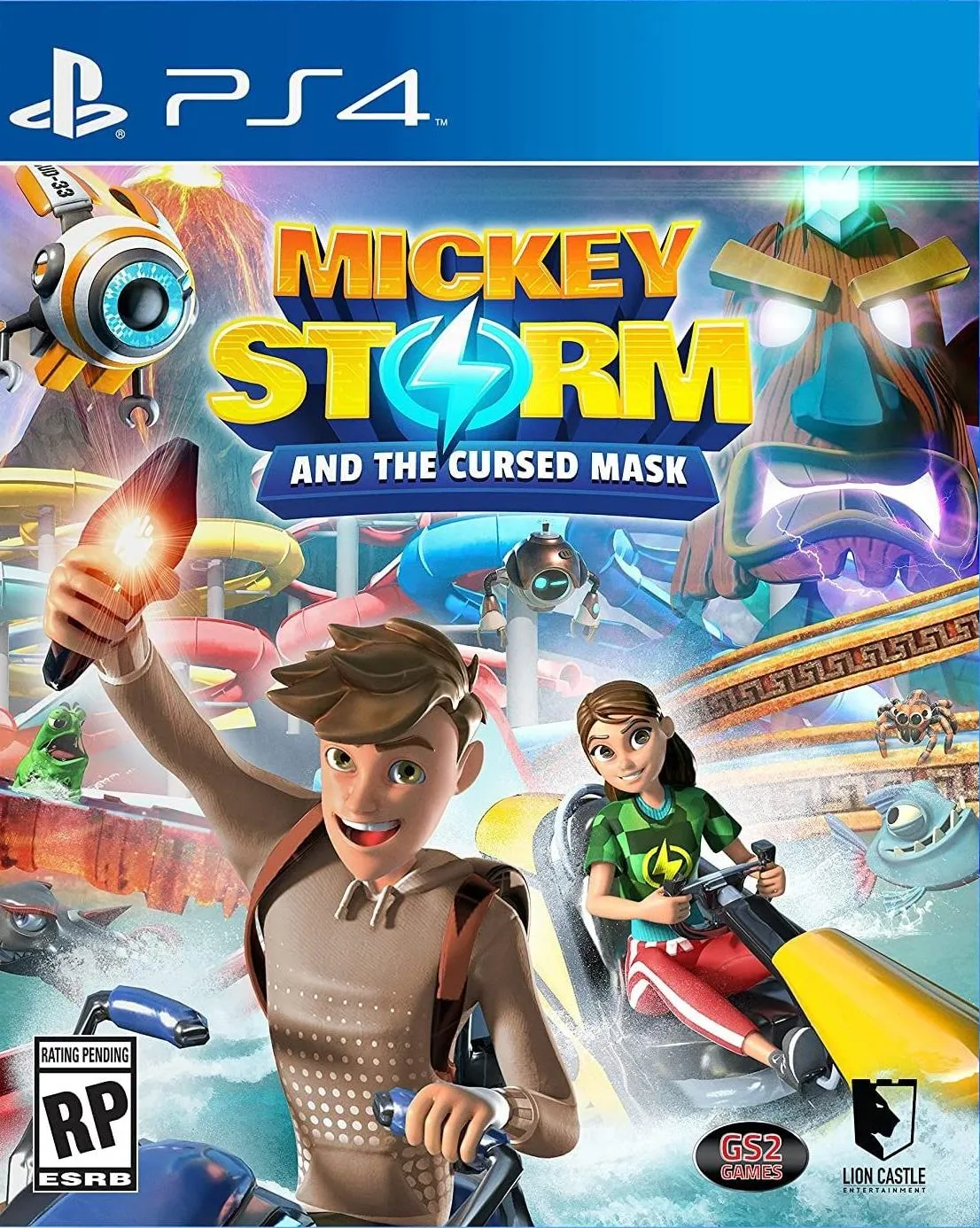 Видеоигра Mickey Storm and the Cursed Mask (PS4)