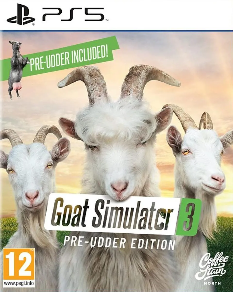 Видеоигра Goat Simulator 3 Pre-Udder Edition Русская Версия (PS5)