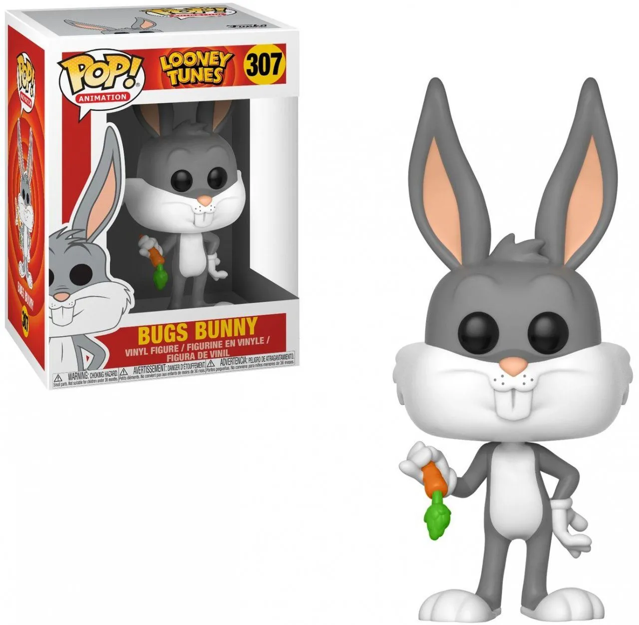 Фигурка Funko POP! Vinyl: Багз Банни (Bugs) Луни Тюнз (Looney Tunes)  (21966) 9,5 см