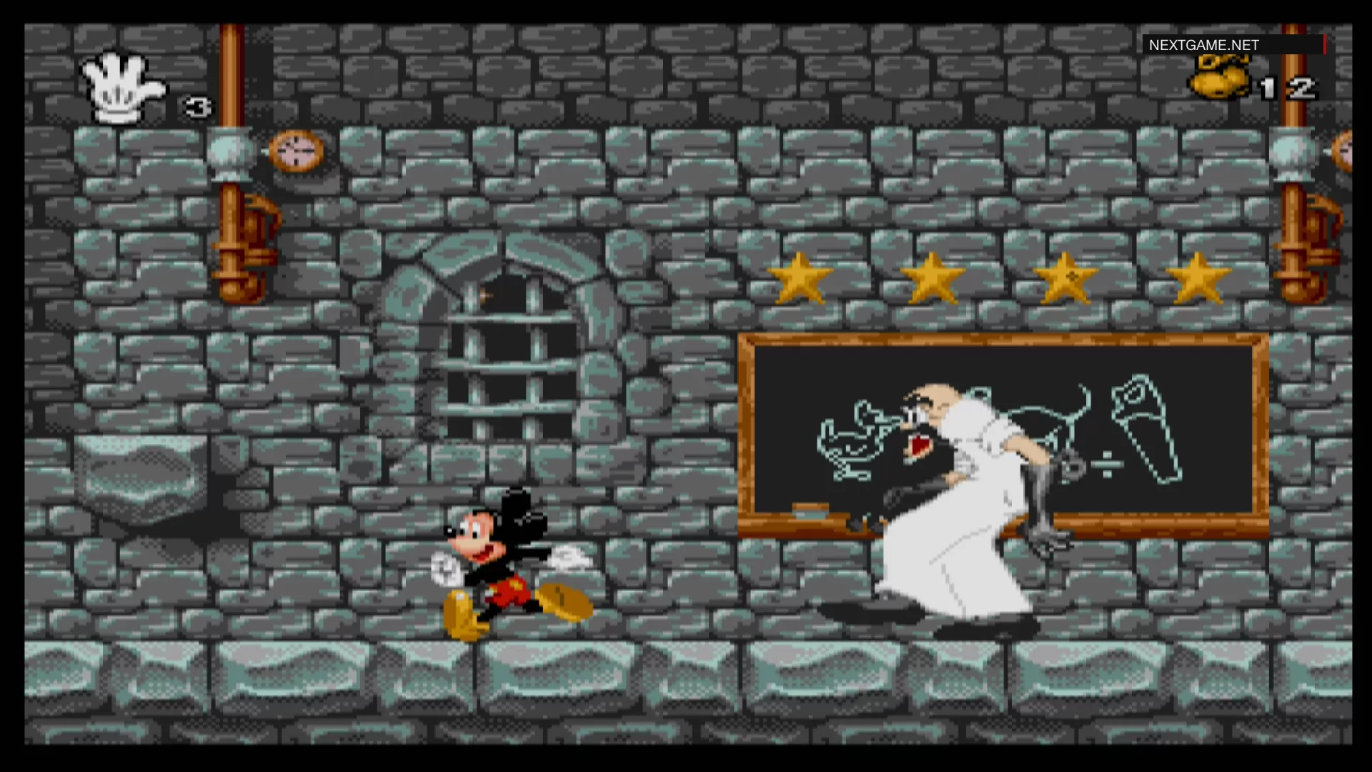 Купить картридж Микки Мания (Mickey Mania) Русская Версия (16 bit) для Сеги