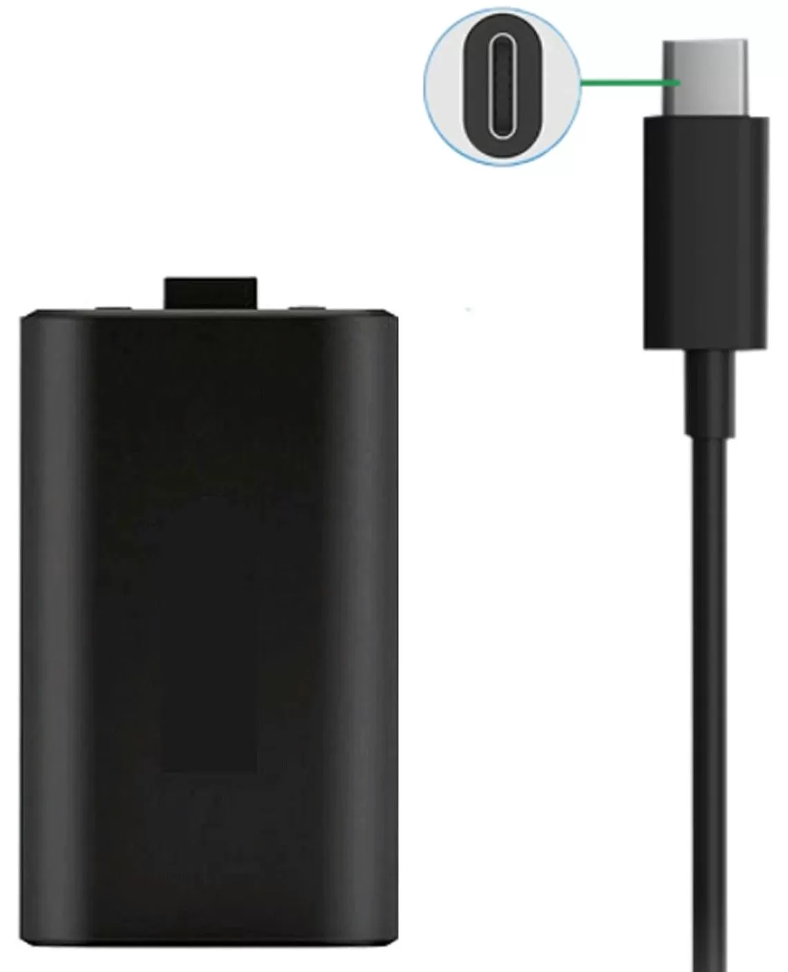 Купить Зарядный комплект (Провод USB-C 2,8 м + Аккумулятор) для геймпада  Play and Charge Kit (Xbox One/Series X) для Microsoft Xbox One в Москве -  NextGame