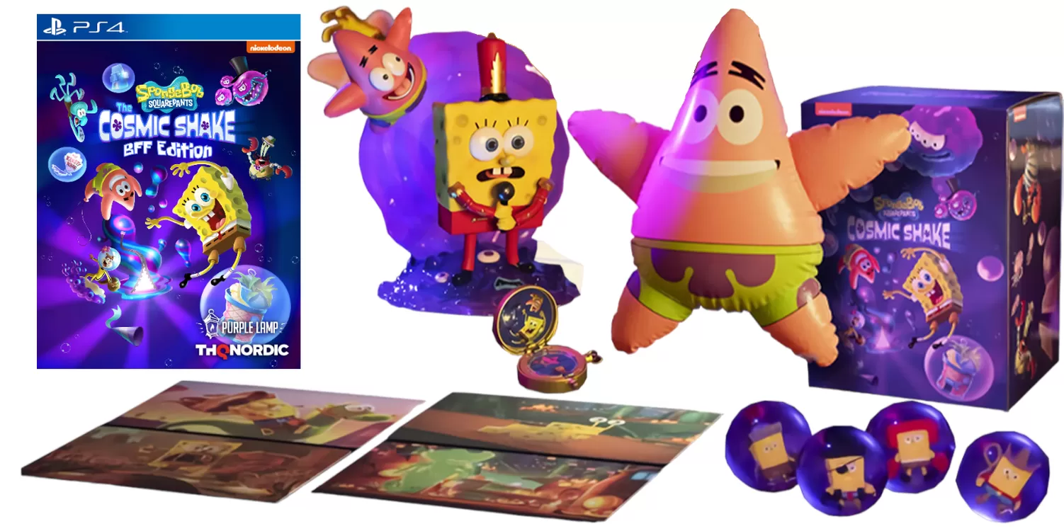 Игра SpongeBob SquarePants: The Cosmic Shake (Губка Боб Квадратные Штаны:  Космический коктейль) Collectors Edition Русская версия (PS4) купить в  Москве по цене 40 000 р в каталоге интернет магазина «NextGame» -  характеристики,