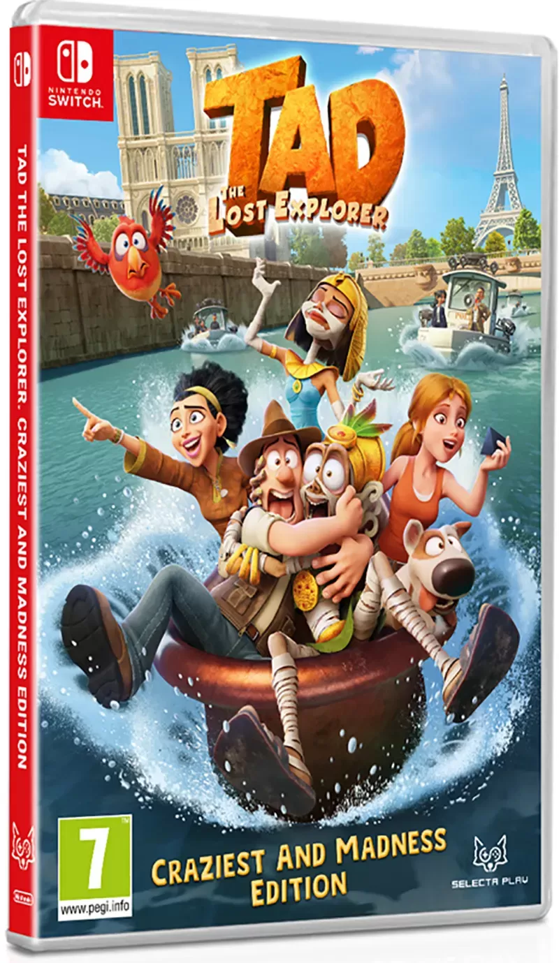 Игра Tad the Lost Explorer Craziest and Madness Edition (Switch)