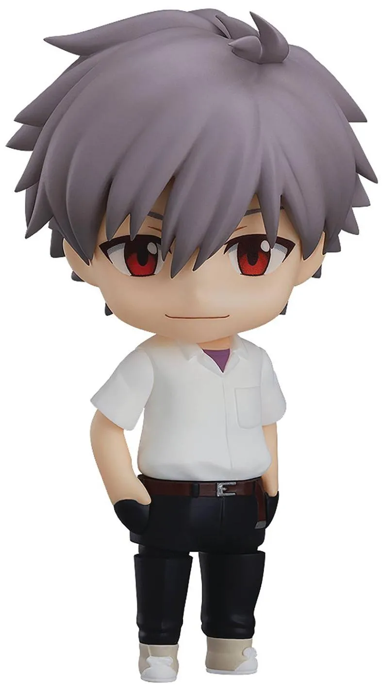 Фигурка Good Smile Company Nendoroid: Каору Нагиса (Kaworu Nagisa)  Евангелион По-Новому (Rebuild of Evangelion) (4580590120044) 10 см