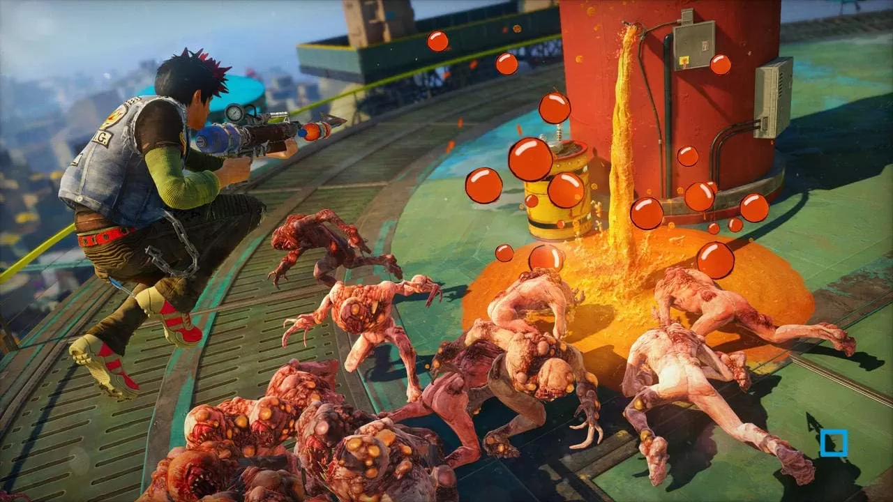 Sunset Overdrive Русская Версия (Xbox One) купить в Москве по цене 2 150 р  в каталоге интернет магазина «NextGame» - характеристики, сравнение,  описание, скидки, доставка