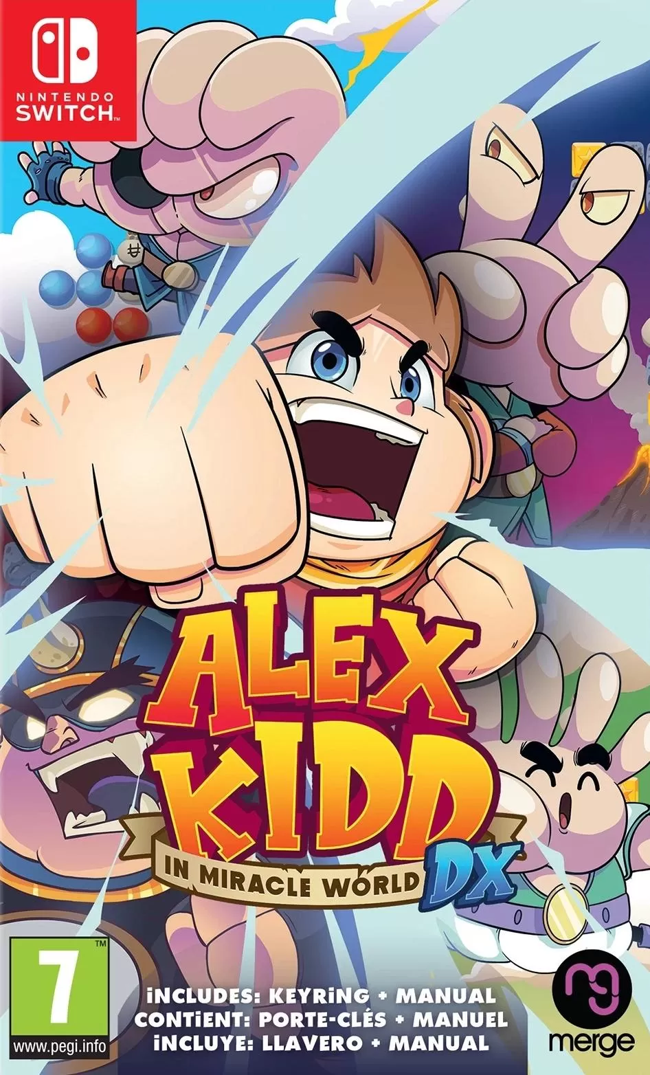 Игра Alex Kidd In Miracle World DX Русская версия (Switch)