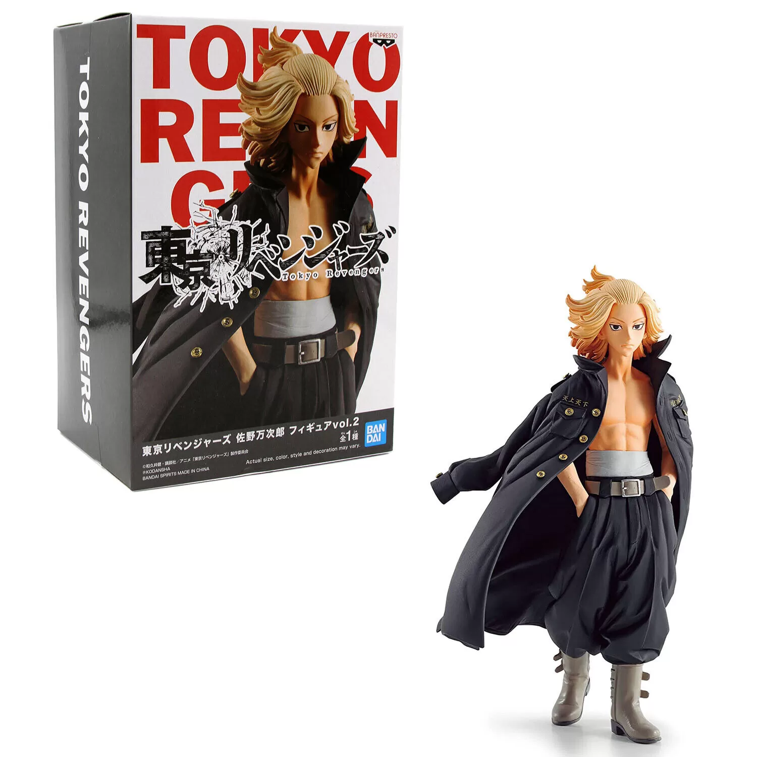 Фигурка Banpresto: Манджиро Сано Вол. 2 (Manjiro Sano Vol.2) Токийские  мстители (Tokyo Revenger) (0045557124922) 16 см купить в Москве по цене 4  300.00 р в каталоге интернет магазина «NextGame» - характеристики,  сравнение, описание, скидки, доставка