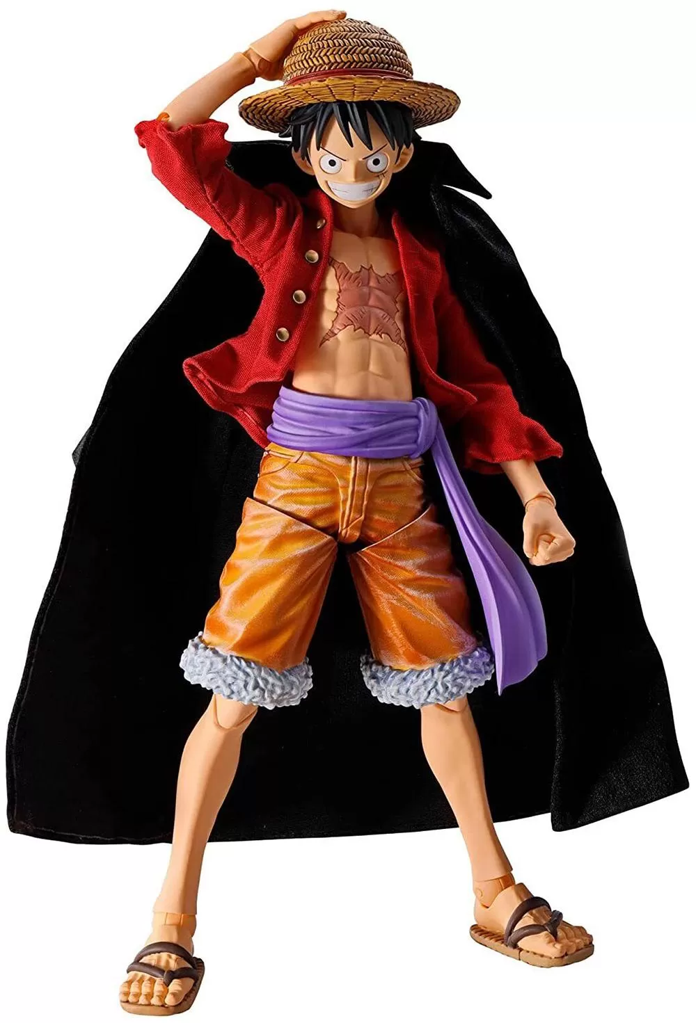 Подвижная фигурка Bandai Tamashii Nations Imagination Works: Манки Д. Луффи  (Monkey D Luffy) Ван-Пис (One Piece) (4573102621252) 17 см