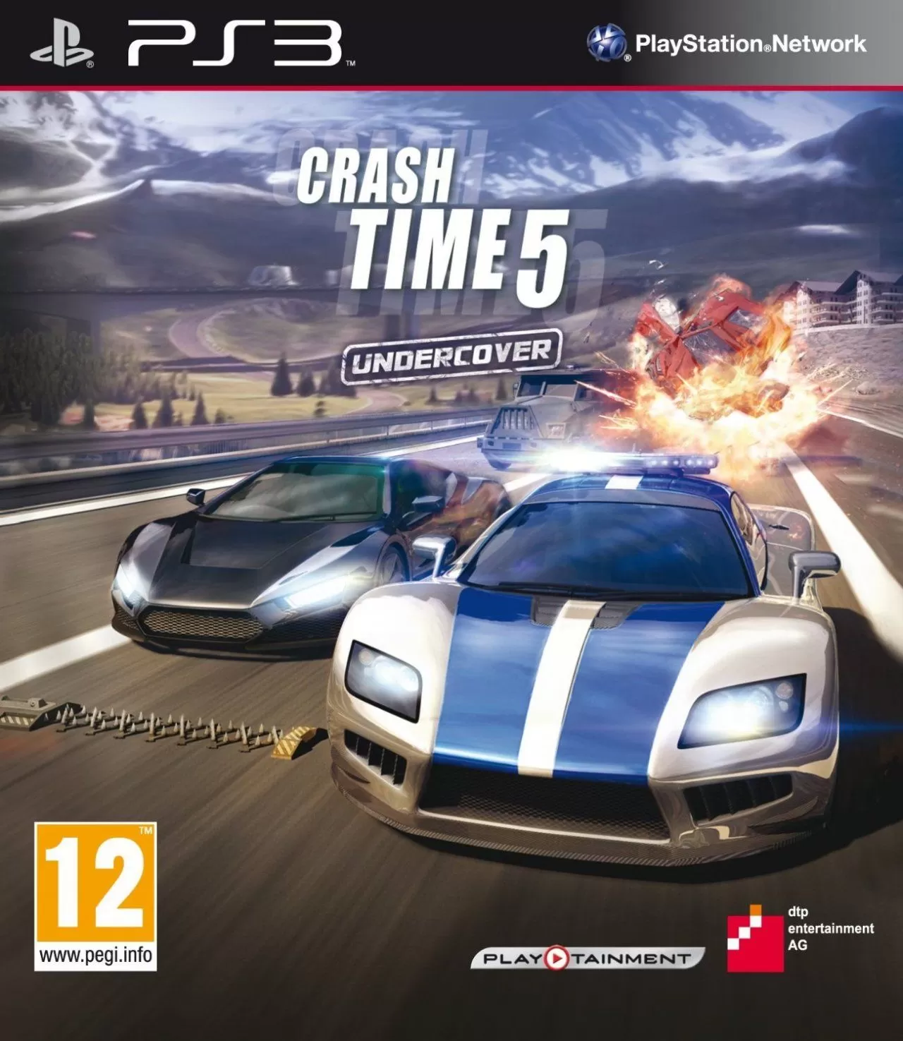 Видеоигра Crash Time 5 (V): Undercover (PS3) USED Б/У