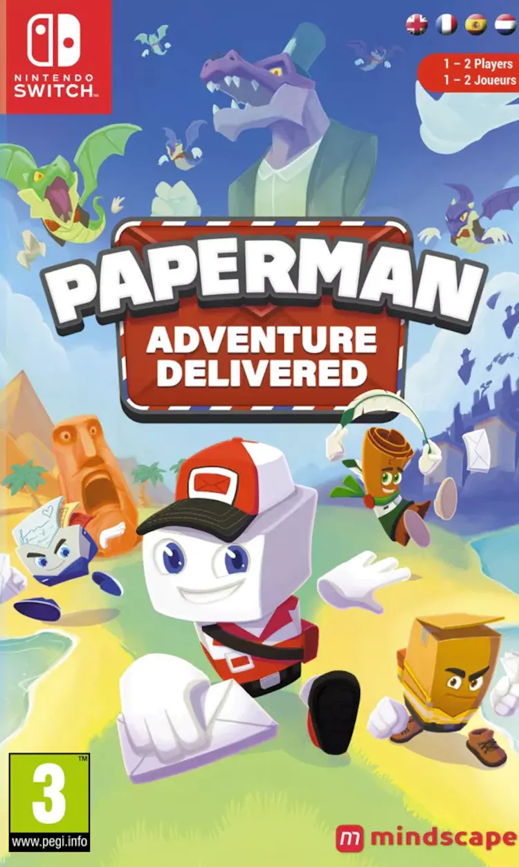 Купить игру Paperman: Adventure Delivered (Switch) для Nintendo Switch в  Москве - NextGame