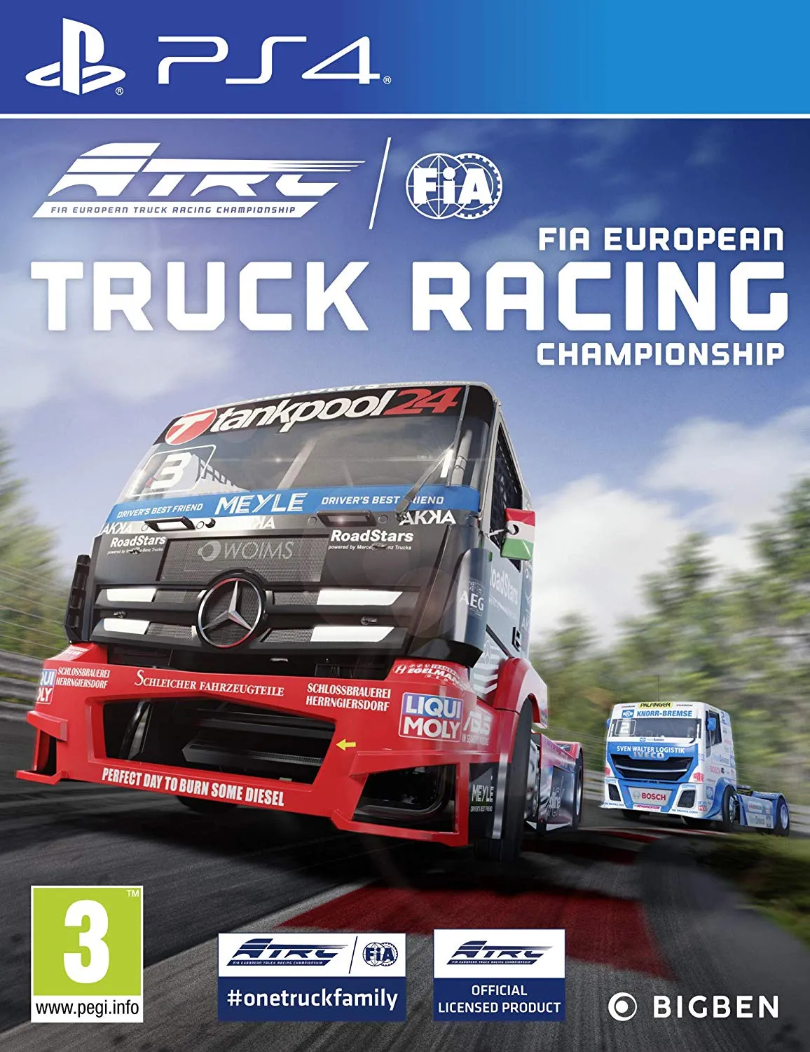 Видеоигра FIA European Truck Racing Championship (PS4)