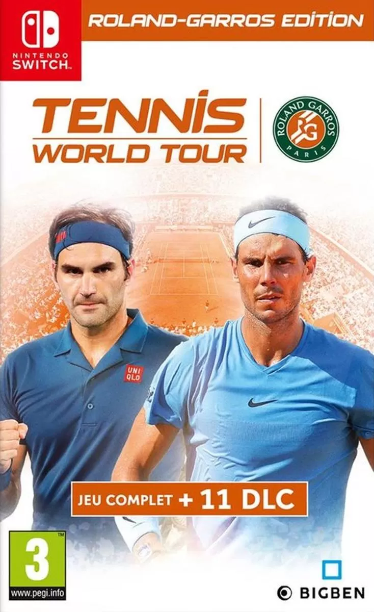 Купить игру Tennis World Tour: Roland Garros Edition Русская Версия  (Switch) для Nintendo Switch в Москве - NextGame