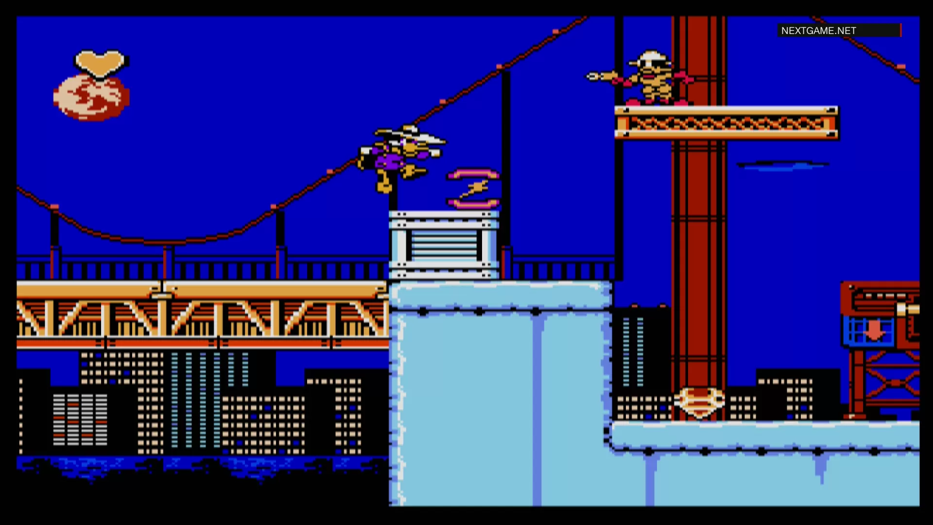 Купить картридж Черный плащ (Darkwing Duck) Русская версия (16 bit) для Сеги