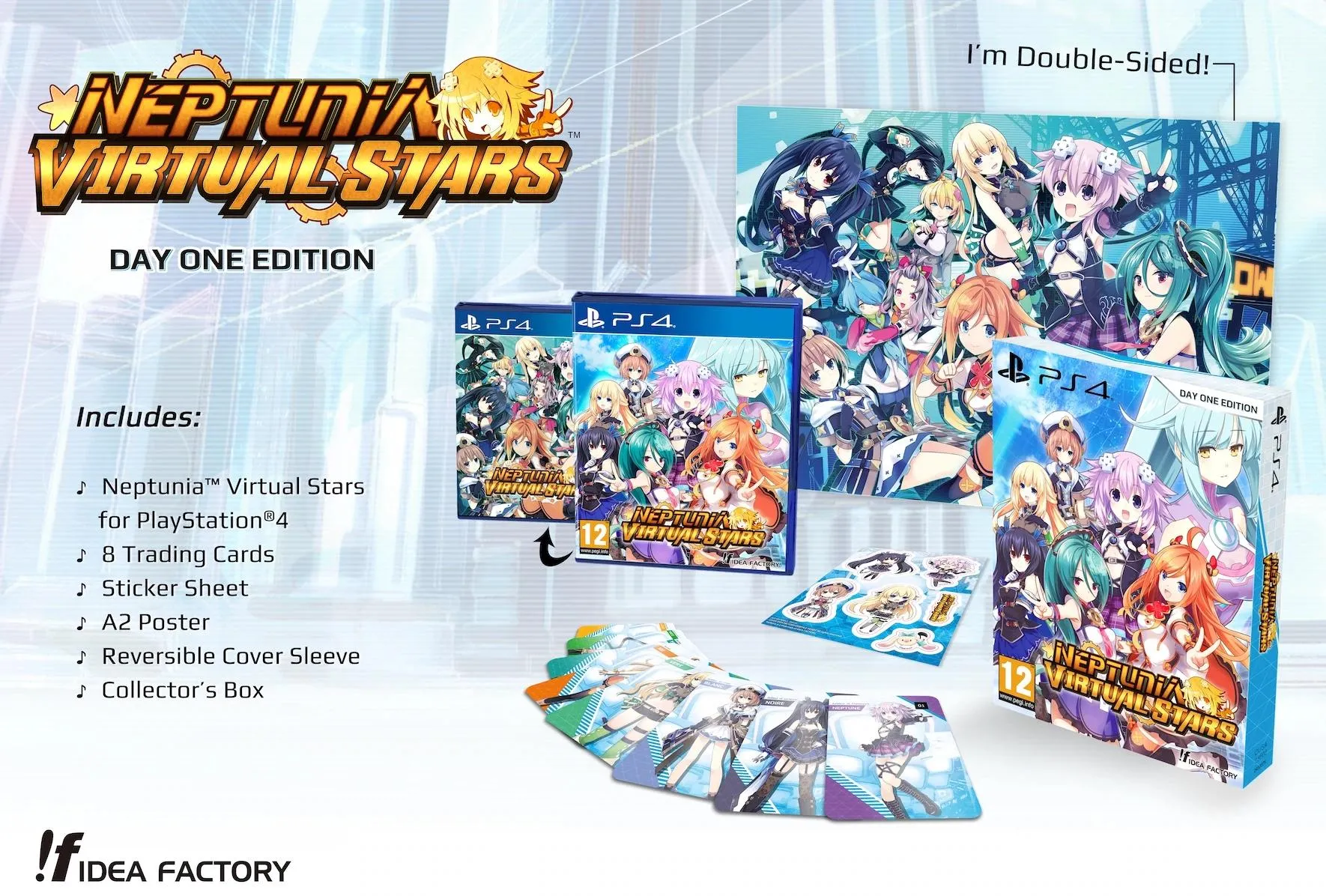 Игра Neptunia Virtual Stars Day One Edition (Издание первого дня) (PS4)  купить в Москве по цене 5 040.00 р в каталоге интернет магазина «NextGame»  - характеристики, сравнение, описание, скидки, доставка