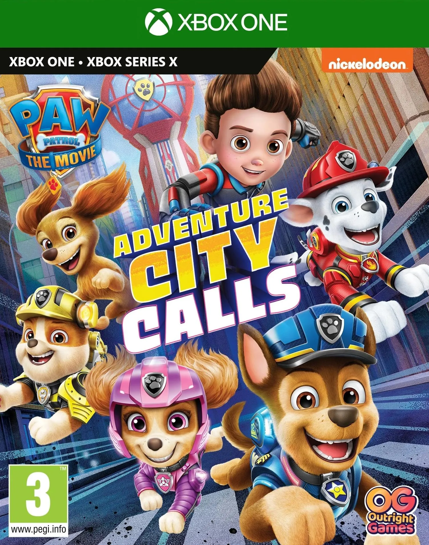 Игра PAW Patrol The Movie: Adventure City Calls (Фильм Щенячий патруль:  Город приключений зовет) Русская версия (Xbox One/Series X)