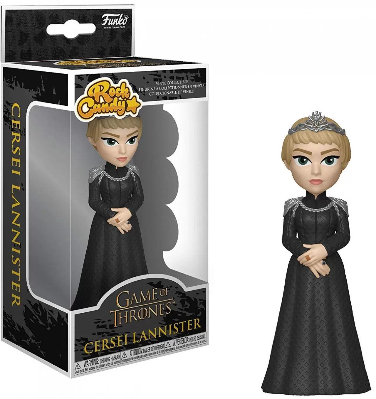 Фигурка Funko Rock Candy: Серсея Ланнистер (Cersei Lannister) Игра  престолов 10 Серия (Game of Thrones S10) (38057) 13 см