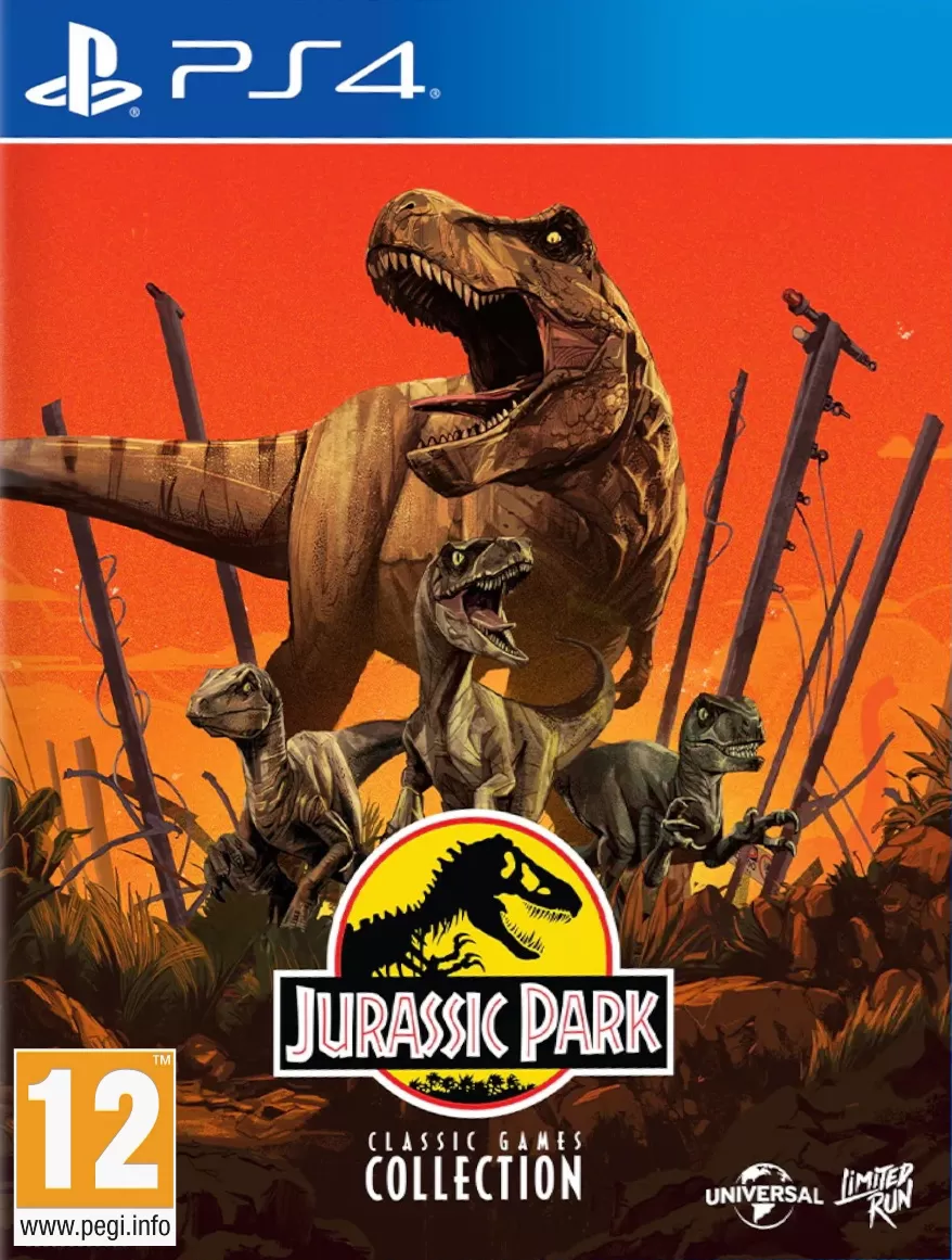 Видеоигра Jurassic Park Classic Games Collection (PS4)