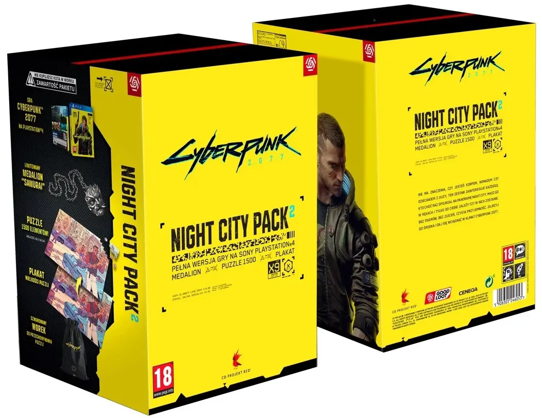 Видеоигра Cyberpunk 2077 Night City Pack 2 Русская Версия (PS4/PS5)