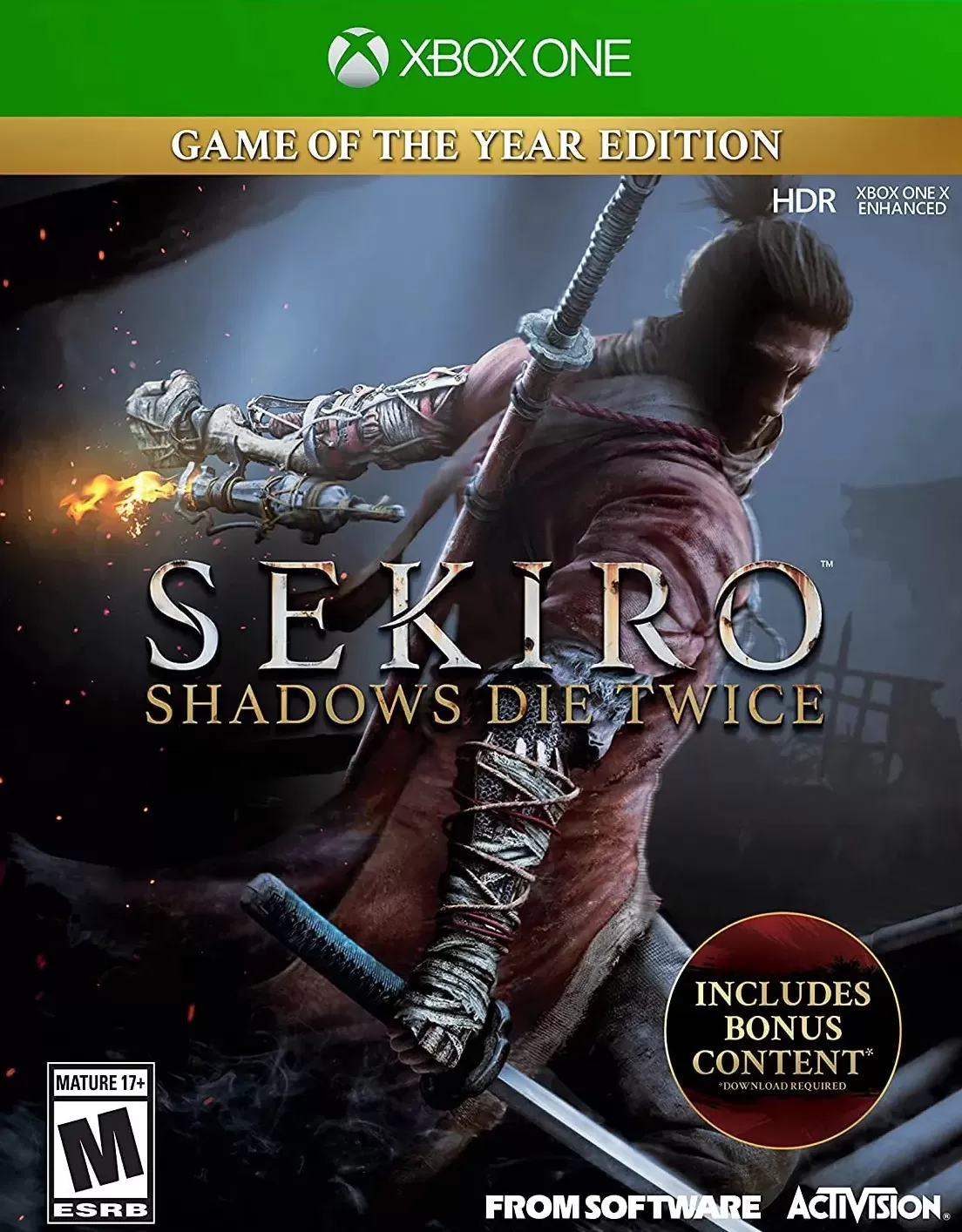 Игра Sekiro: Shadows Die Twice Game of the Year Edition Русская Версия  (Xbox One/Series X)