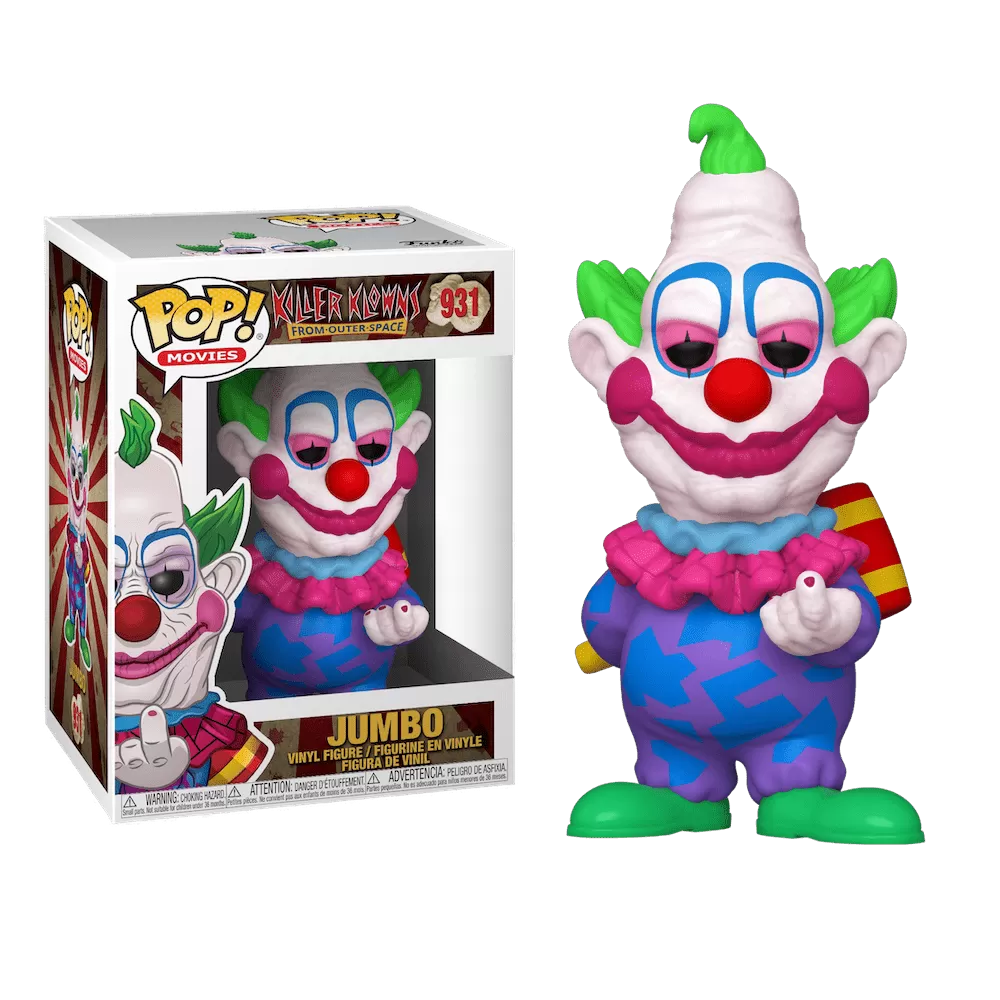 Фигурка Funko POP! Vinyl: Джамбо (Jumbo) Клоуны-убийцы из космоса (Killer  Klowns from Outer Space) (44145) 9,5 см купить в Москве по цене 1 350 р в  каталоге интернет магазина «NextGame» - характеристики,