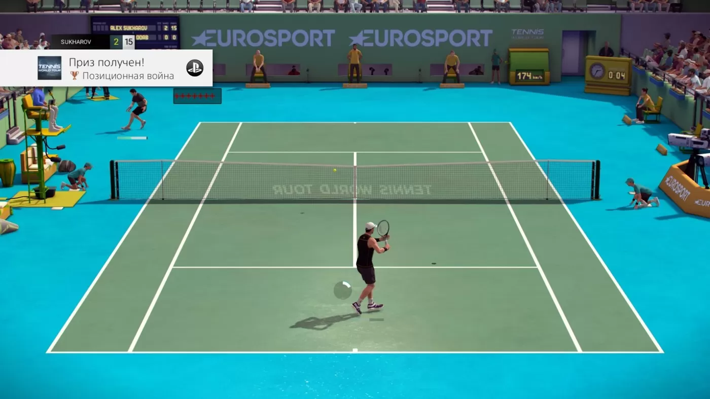 Игра Tennis World Tour Русская версия (PS4) купить в Москве по цене 2 900 р  в каталоге интернет магазина «NextGame» - характеристики, сравнение,  описание, скидки, доставка