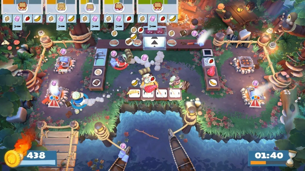 Купить игру Overcooked! + Overcooked! 2 (Адская кухня 1+2) (Switch) для  Nintendo Switch в Москве - NextGame